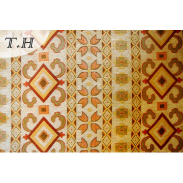 with a Pattern of Symmetry, Yellow Chenille Jacquard Sofa Cloth (FTH31715)